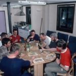 Dining room at Signy Research Station